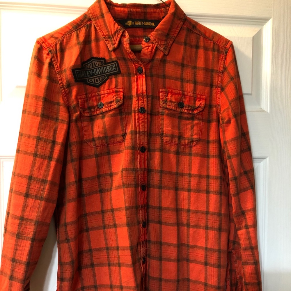 HARLEY DAVIDSON Button Up